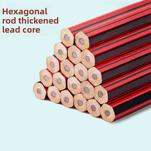 <span class=keywords><strong>Lápiz</strong></span> hexagonal de madera con logotipo personalizado, estándar <span class=keywords><strong>HB</strong></span>, con borrador, para promoción escolar - Product Image 3