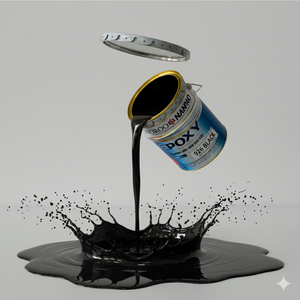 926 BLACK  Revêtement de sol époxy à base de solvant industriel pour la protection des sols en béton, revêtement longue durée - Product Image 1