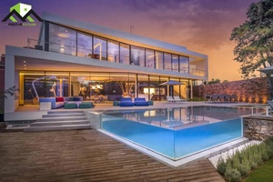 โครงสร้างเหล็กเบาทันสมัยสำหรับบ้านพักห้องน้ำโรงแรมวิลล่าปรับแต่งได้ - Product Image 5