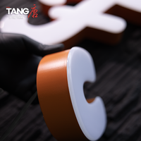 Lettres en acier inoxydable 304 personnalisées avec éclairage LED - Étanches IP65, multicolores, finition polie, soudées, pour la décoration publicitaire