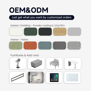 Cabina de Oficina Moderna con Sistema de Cierre Magnético Seguro para Sesiones de Trabajo Privadas - Product Image 5