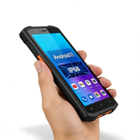 PDA portable 5,5 pouces Android 11, collecteur de données, lecteur de codes industriel IP68, ordinateur portable robuste RFID en stock