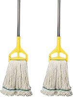 Serpillère industrielle robuste en coton à extrémités bouclées, codée par couleur, pour le nettoyage des sols mouillés, idéale pour l'entretien commercial – Fabricant d'origine
