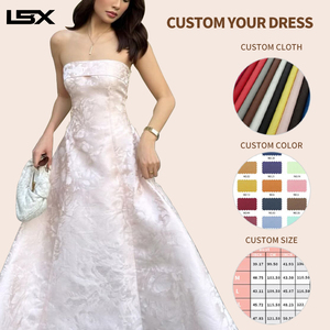 Custom Logo High Quality Lyocell Silk Ladies Women's Casual <strong>Dress</strong> Holiday Party Party Women Maxi <strong>Dress</strong> - Product Image 2