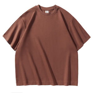 YKH 280GSM, camisetas de alta calidad para hombres, cuello pesado, camisetas personalizadas de talla grande para hombres, venta al por mayor - Product Image 5