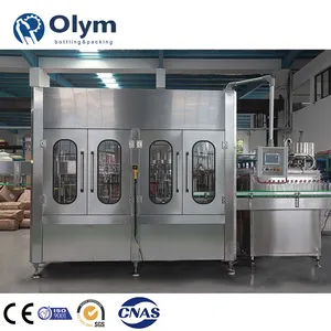 Fully Automatic Cola Drink Bottling Line Beer Csd Carbonated Beverage Filling Machine Plant