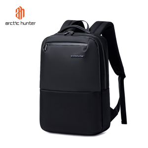 Mochila Arctic <span class=keywords><strong>Hunter</strong></span> para Hombre, Impermeable, para Portátil, con Puerto de Carga USB, Cierre de Cremallera de Poliéster, Correa con Amortiguación de Aire - Product Image 1