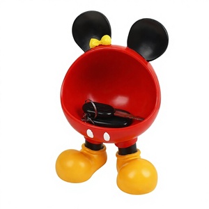 New Creative Mickey Head Animal Shape Cartoon Cute Entryway <strong>Remote</strong> <strong>Controller</strong> <strong>Storage</strong> Decorations Model 1018-3 - Product Image 1