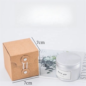 Vente en gros bon marché de boîtes en papier kraft écologique personnalisées emballage de parfum à bougie simple pour les entreprises éco-sensibles simples - Product Image 2