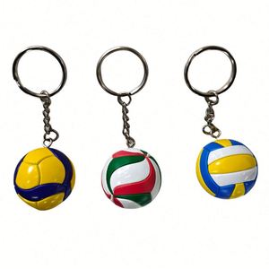 Customization Wholesale Custom 3D Mini Volleyball Keychain Football <b>Key</b> <b>Chains</b> - Product Image 6