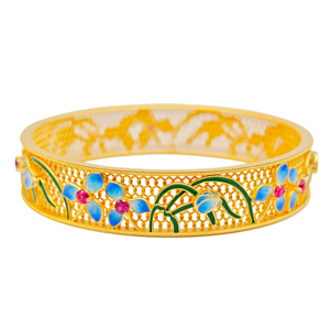 Pulsera de Filamento Chapada en Oro con Certificación NGTC de Plata 925 Moderna de UM Jewelry, Apta para Uso Diario y Bodas, para Hombres y Mujeres - Product Image 3