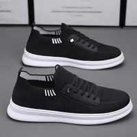 Zapatos Deportivos para Hombre, Diseño Nuevo, Venta al Por Mayor de Fábrica, Transpirables, Planos, Ligeros, Suaves, para Uso Diario y al Aire Libre