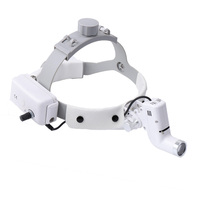Lampe frontale chirurgicale ENT 5W, luminosité réglable, spot ajustable, sans fil, lampe frontale dentaire, instrument médical, outils de dentiste