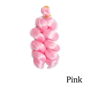 Extensiones de Cabello Rizado Francés de Trama Única, <span class=keywords><strong>Italia</strong></span>, 8-12 Pulgadas, Trenzas en Caja, Crochet, para Niños y Mujeres, Teñido de Negro - Product Image 2