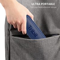 Altavoz TRIBIT XSound Go IPX7 de 16W, Compatible con Aplicaciones, Resistente al Agua, Emparejamiento TWS, Bajos Profundos, 16 Horas de Reproducción para Exteriores/Hogar