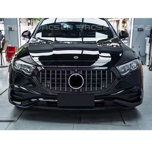 Pour W214 (Facelift 2024 +) Mercedes <span class=keywords><strong>Classe</strong></span> E E260/E300 AMG GT/E6/GT Style Grille Avant (<span class=keywords><strong>Panamericana</strong></span>/Diamond Grill/GT Grill) W214 - Product Image 5