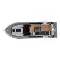 Bateau de pêche de luxe de 11 m de long, directement de l'usine chinoise, avec système de sécurité amélioré, pont en teck et construction en alliage d'aluminium