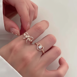 Vendita calda Tending oro rosa placcato serpente intarsio anelli stile stile Vintage Boho Hip-Hop stile uomo moda gioielli all'ingrosso - Product Image 2