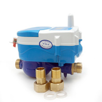 Compteur d'eau intelligent sans fil électronique NB-IOT LoRa LoRaWAN à lecture à distance et vanne contrôlée en plastique