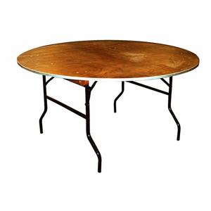 Tavolo Pieghevole Rotondo per Banquetto Simple da 122 - 183 cm ø - Product Image 1
