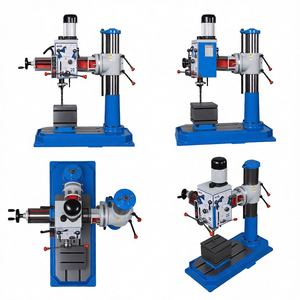 Machine de perçage à colonne radiale industrielle SMAC haute précision 4 kW avec trou de 50 mm pour le travail des métaux - Product Image 3