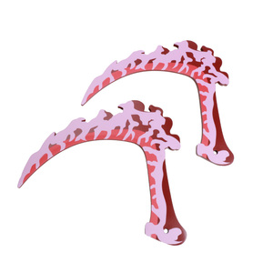 Anime Demon Slayer espada Cosplay arma Katana <span class=keywords><strong>Kimetsu</strong></span> <span class=keywords><strong>no</strong></span> <span class=keywords><strong>Yaiba</strong></span> Giyuutarou doble sangre hoz juguete espadas - Product Image 1