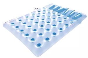 Matelas gonflable Waterhan Factory pour jeux aquatiques, lit flottant en PVC pour <span class=keywords><strong>piscine</strong></span>/lounges aquatiques, capacité <100 kg, <5 passagers - Product Image 2