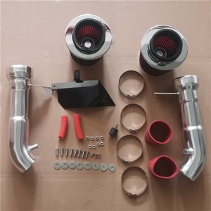 Hiệu Suất Hệ Thống Nạp Khí Lạnh Lá Chắn Nhiệt Lạnh Nạp Khí + Bộ Lọc Màu Đen Phù Hợp Cho 09-17 370Z / 08-13 G37 3.7L <span class=keywords><strong>V6</strong></span> - Product Image 6