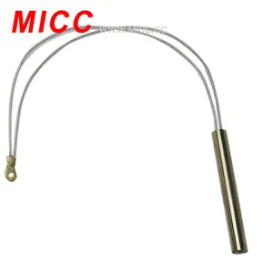 MICC سخان خرطوشة 120v 100w 1/4 قطر 1 بوصة سخان خرطوشة عالية الجودة مرنة سخان خرطوشة الكهربائية عنصر