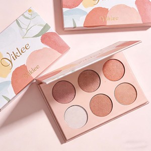 Boîte cosmétique vide de <span class=keywords><strong>bonne</strong></span> qualité, DIY, palette de fards à paupières à 4 trous, palette de blush et de <span class=keywords><strong>contour</strong></span>, boîte à maquillage en papier magnétique avec miroir - Product Image 5
