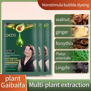 ครีมย้อมผมกึ่งถาวรแบบฟอง QKDS Shake Tone Explosions Plant Dyeing Cream โดย นาน และ เลดี้ ตงเมี่ยว  แรงบันดาลใจจากหัว - Product Image 4
