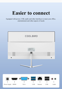<span class=keywords><strong>Computadora</strong></span> Todo en Uno <span class=keywords><strong>de</strong></span> 24 Pulgadas, PC AIO, 8G 16GB RAM, 256G 512GB SSD, <span class=keywords><strong>para</strong></span> <span class=keywords><strong>Diseño</strong></span> Gráfico - Product Image 2