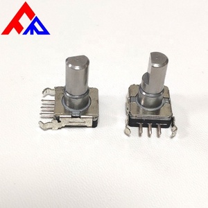 Encodeur incrémental EC11 à axe en D, haute durabilité, personnalisé en usine, insertion latérale à 3 broches, montage enfichable, DC5V - Product Image 3