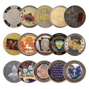 맞춤형 금속 기념 동전 다양한 공예품 선택 기념 선물 가공 커스터마이징