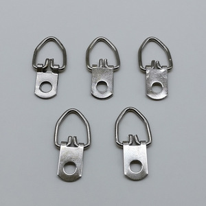 Stainless Steel Single Hole Hanging Ring <b>For</b> Picture <b>Frames</b> And Decorative <b>Paintings</b> Wall Mount Hook - Product Image 2