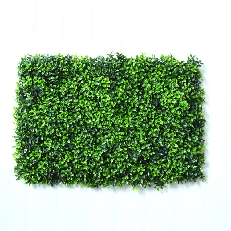 50*50cm Wholesale artificial plants artificial greenery garden hedge panel mat grass Wall For Decor