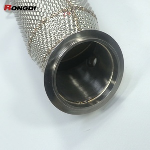 Exhaust Downpipe for BMW M135i N55 3.0T 2015 Stainless Steel 200 Cell 3.0 I6 Exhaust System - Product Image 3