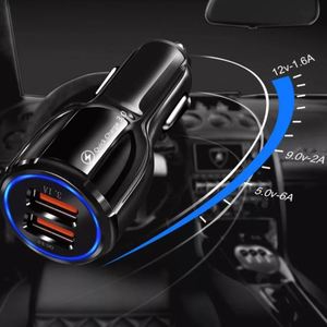 ที่ชาร์จในรถยนต์แบบแม่เหล็ก QC3.0 ชาร์จเร็ว พร้อมพอร์ต Type-C และ USB 2 พอร์ต กำลังไฟ 15W-30W สำหรับโทรศัพท์และแล็ปท็อป ผ่านช่องจุดบุหรี่ - Product Image 5