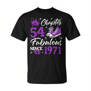 Capítulo 54 Fabulosa desde 1971 Camiseta para mujer del 54º cumpleaños - Product Image 2