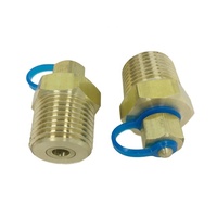 1/2\" NPT Male Brass Thread for Test Plug with Neoprene Valve Core Instrument Parts & Accessories