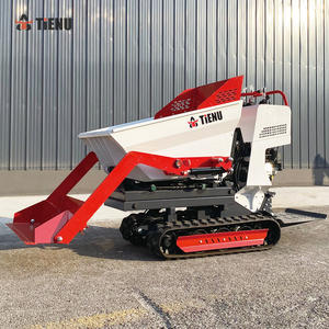 Mini Dumper Hidráulico CE EPA de 400 kg 690 kg, Mini Camión Hidráulico con Cargador, Mini Carretilla con Volquete para Transporte de Jardín - Product Image 1