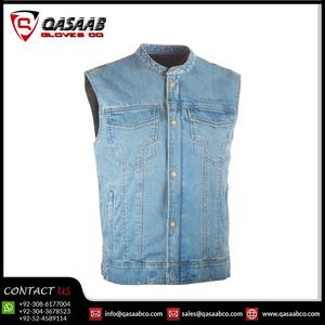 Streetwear Automne Casual Respirant Motards Dames Moto Avec Haute Qualité Moto Mode Denims-Gilets En Cuir Gilets - Product Image 2