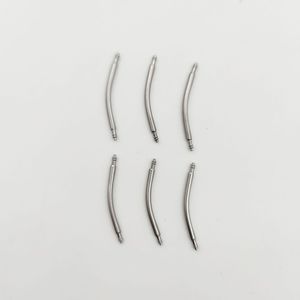 Toptan bir çanta içinde 1000 parça saat kayışı yaylı Pin 12-24 MM 26 27 28MM kavisli sonu için saat kayışı paslanmaz çelik bahar Bar - Product Image 4