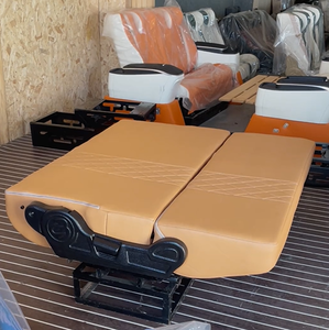 Easy Operate Double <strong>Seat</strong> Microfibre Leather Luxury Waterproof Steel Frame Custom Color Commercial Vehicles Modification <strong>Seat</strong> for - Product Image 5