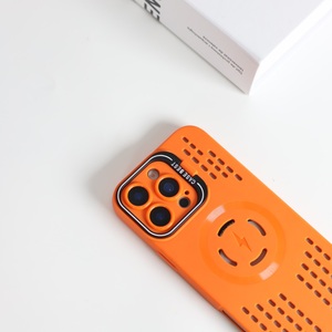 Ốp điện thoại tản nhiệt từ tính có khung bảo vệ camera cho <span class=keywords><strong>iPhone</strong></span> 17, ốp lưng điện thoại có chân đế cho <span class=keywords><strong>iPhone</strong></span> 16, 15 Pro - Product Image 5