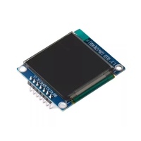 Modul layar LCD OLED berwarna 1,5 inci, resolusi 128 * 128, antarmuka SPI, driver SSD1351