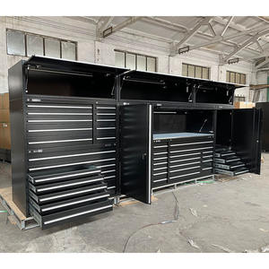 헤비 듀티 맞춤형 강철 및 철 도구 가슴 차고 가구 작업대 도구 차고 캐비닛 - Product Image 3