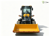 Nuova Pala Gommata Compatta Dongcheng 928 con Motore Kubota, EPA EURO 5, Carico Nominale 1,5 Tonnellate con Benna per Allevamenti e Fattorie