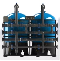 Purificateur d'eau industriel eau minérale eau potable silice/sable de Quartz/charbon actif purification des systèmes de traitement des plantes