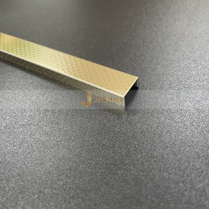 Profilé décoratif en acier inoxydable 304 poli en forme de U pour carrelage mural d'appartement - Étanche, durable, design contemporain, facile à poser - Product Image 3